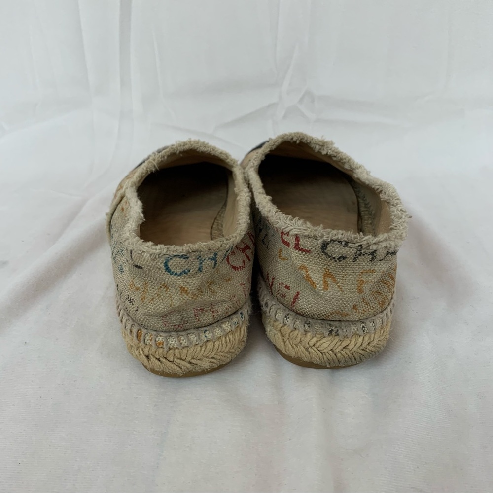 Chanel Graffiti Espadrilles - Picture 6 of 10